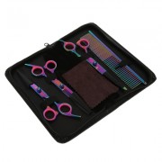 Professional Colorful Hair Scissors Set Hairdressing Tools (COLORFUL)