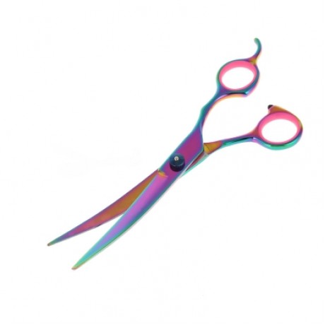 Professional Colorful Hair Scissors Set Hairdressing Tools (COLORFUL)