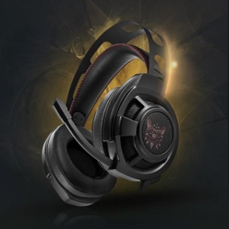 ONIKUMA M190 STEREO GAMING HEADSET 2.0M CABLE LED LIGHT (BLACK)
