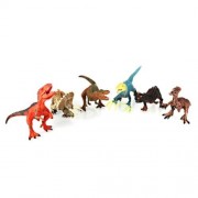 6PCS EDUCATIONAL DINOSAURS FIGURES TOYS FOR CHILDREN (COLORMIX)