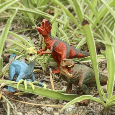 6PCS EDUCATIONAL DINOSAURS FIGURES TOYS FOR CHILDREN (COLORMIX)