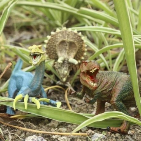 6PCS EDUCATIONAL DINOSAURS FIGURES TOYS FOR CHILDREN (COLORMIX)