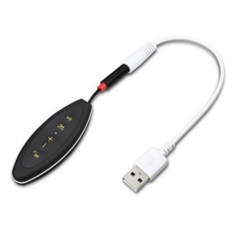 CJX601 MULTICOLOR PORTABLE IPX8 WATERPROOF MP3 PLAYER (BLACK)
