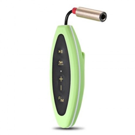 CJX601 MULTICOLOR PORTABLE IPX8 WATERPROOF MP3 PLAYER (GREEN)