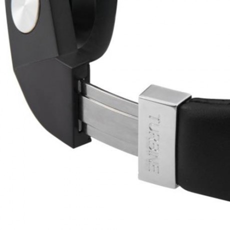 BLUEDIO T2  WIRELESS BLUETOOTH 4.1 HEADPHONE SUPPORT TF CARD FM (BLACK)