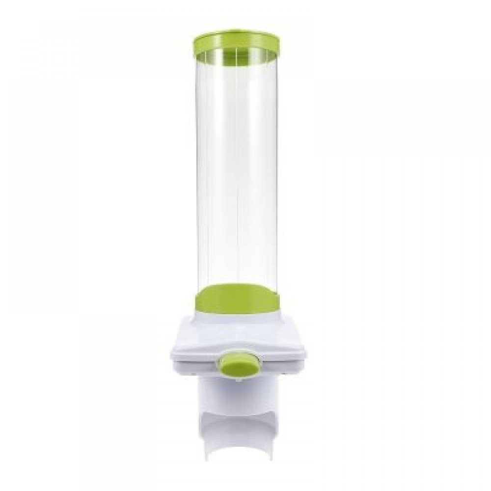 Automatic Disposable Cups Storage Rack for Water Cooler (WHITE)