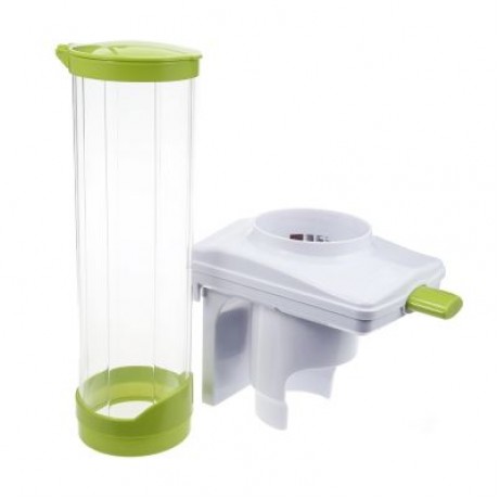 Automatic Disposable Cups Storage Rack for Water Cooler (WHITE)