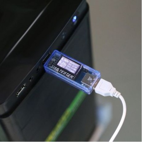 KWS - 017 USB Tester Multi-functional Voltage Current Detector (BLUE)