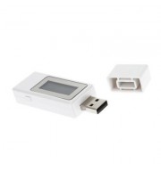 KW - 1705A USB Charging Detector Voltage Current Tester (WHITE)