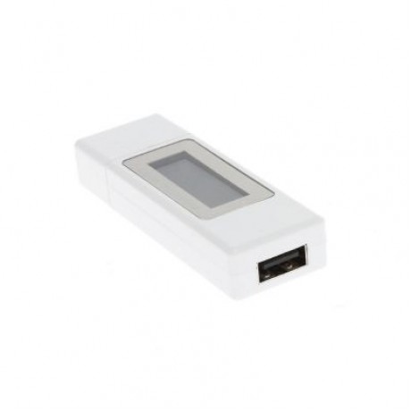 KW - 1705A USB Charging Detector Voltage Current Tester (WHITE)