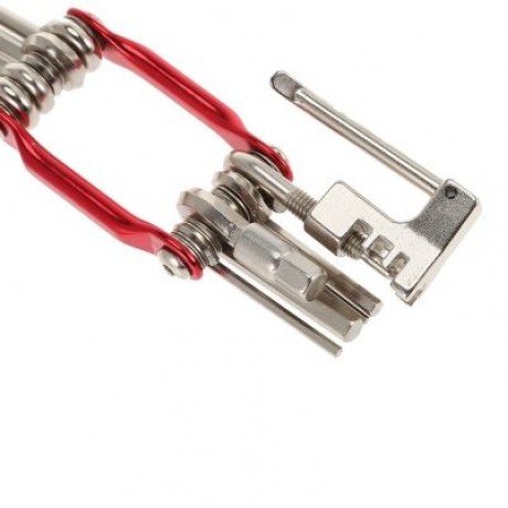 Portable Bicycle Bike Maintenance Repair Tool (RED)