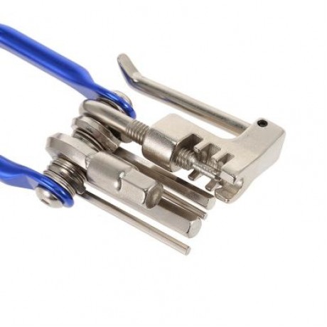 Portable Bicycle Bike Maintenance Repair Tool (BLUE)