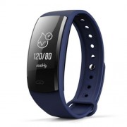 QS90 BLUETOOTH 4.0 SMART WATCH MULTIPLE SPORTS MODES WEATHER REMIND WRISTBAND  (DEEP BLUE)