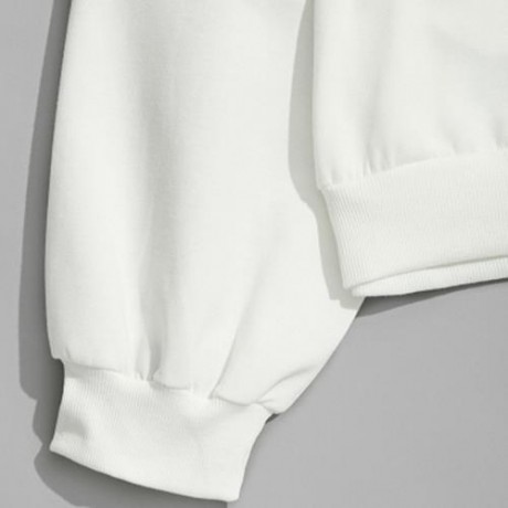 COLOR BLOCK MENS HOODIE (WHITE)