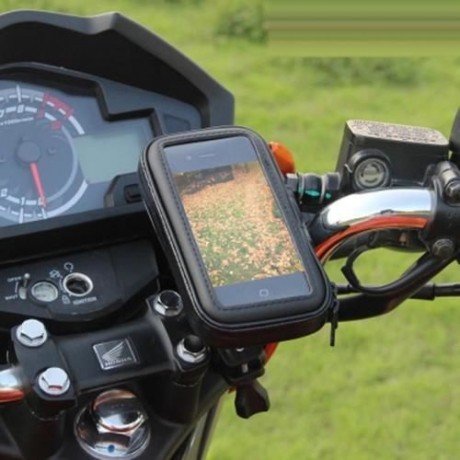 WATERPROOF ROTATING BICYCLE BIKE MOUNT HANDLE BAR HOLDER CASE FOR IPHONE 6 PLUS SAMSUNG GA