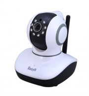 EASYN MINI 10D 1.0MP H.264 CMOS IR-CUT WIRELESS IP CAMERA WITH PAN / TILT NIGHT VISION UK 