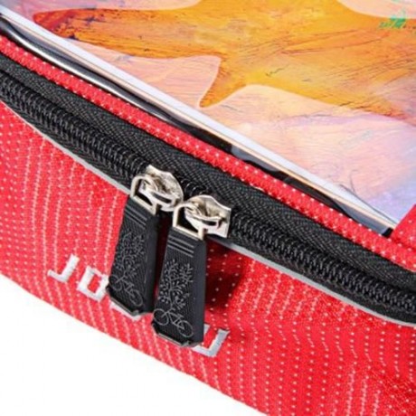 JOYTU BICYCLE 5.5 INCH TOUCH SCREEN PHONE SADDLE BAG (RED)