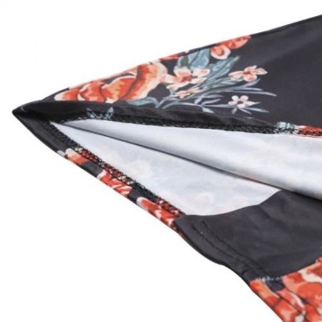 FEMALE AUTUMN THIN DIGITAL PRINTING FULL SLEEVE LONG CARDIGAN (FLOWER)