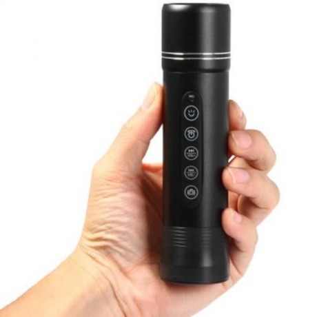 FREEMAN X6S 3 IN 1 BLUETOOTH V2.1 EDR SPEAKER BATTERY CHARGER CREE XPE-R3 LED FLASHLIGHT (