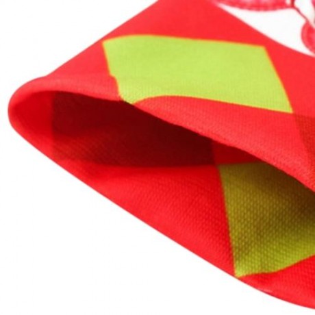 HOODED CHRISTMAS UGLY SNOWFLAKE SANTA PRINT HOODIE (COLORMIX)