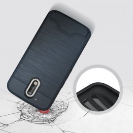 Shockproof Convenient One Card Slot Hard Back Case for Motorola Moto G4 Plus (CADETBLUE)
