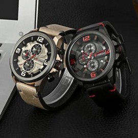 CURREN 8288 MALE QUARTZ WATCH (BLUE)