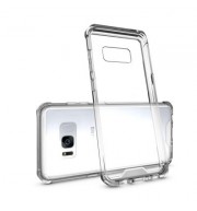 Transparent Surface Shockproof Back PC Case for Samsung Galaxy S8 (TRANSPARENT)