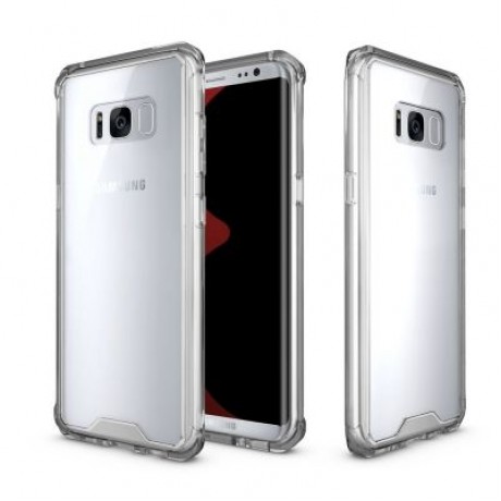 Transparent Surface Shockproof Back PC Case for Samsung Galaxy S8 (TRANSPARENT)