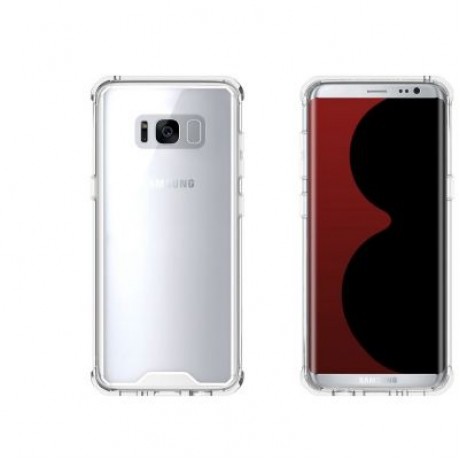 Transparent Surface Shockproof Back PC Case for Samsung Galaxy S8 (TRANSPARENT)