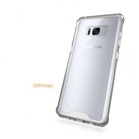 Transparent Surface Shockproof Back PC Case for Samsung Galaxy S8 (TRANSPARENT)