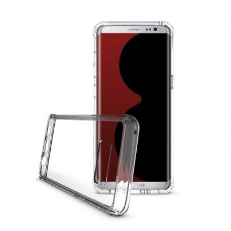 Transparent Surface Shockproof Back PC Case for Samsung Galaxy S8 (TRANSPARENT)