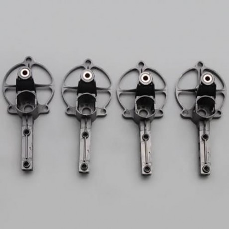 YIZHAN TARANTULA X6 / JJRC H16 QUADCOPTER SPARE PART MOTOR MOUNT SET - 4PCS / SET (BLACK)