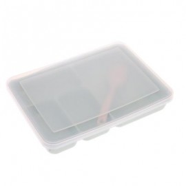 Portable Lunch Box Food Fruit Storage Sealed Container (GREEN)