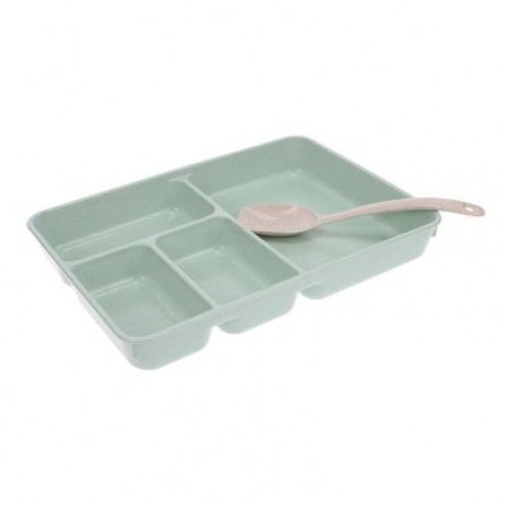 Portable Lunch Box Food Fruit Storage Sealed Container (GREEN)