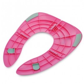 Portable Folding Children Toilet Seat Potty Chair Pad Cushion (PINK)