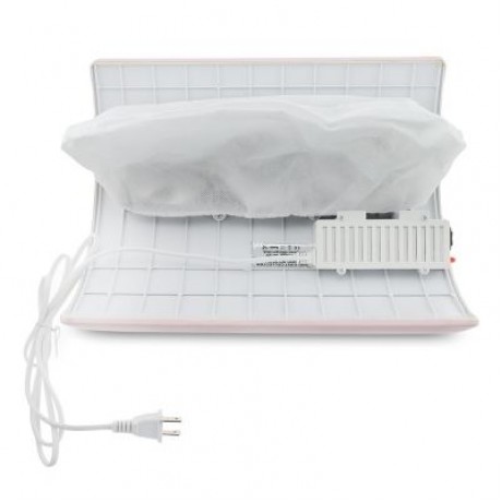 Nail Dust Suction Manicure Machine Collector Cleaner (PINK)