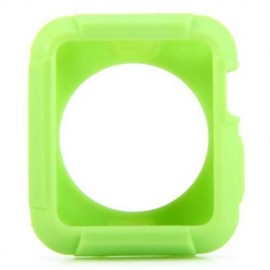 SOFT TPU MATERIAL PROTECTIVE COVER CASE FOR APPLE WATCH 38MM (GREEN)