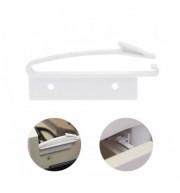 4pcs Children Protection Invisible Latch Drawer Lock (WHITE)