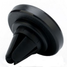 Convenient Car Air Condition Outlet Magnet Navigation Mobile Phone Stand A5 (BLACK)