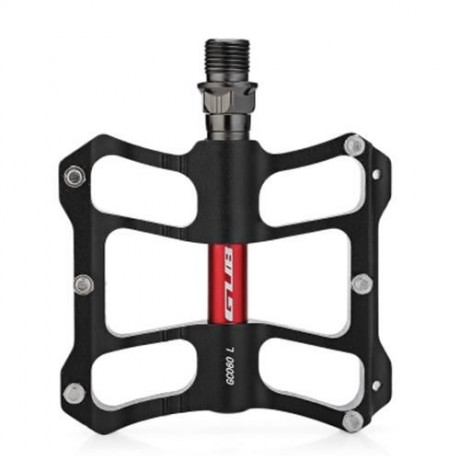 GUB GC060 PAIRED ANTI-SLIP BICYCLE ALUMINUM ALLOY PEDAL (BLACK)