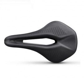 MICRO FIBER LEATHER MOLYBDENUM STEEL BIKE SADDLE HOLLOW CARBON BOW MOUNTAIN STRONG RACING 