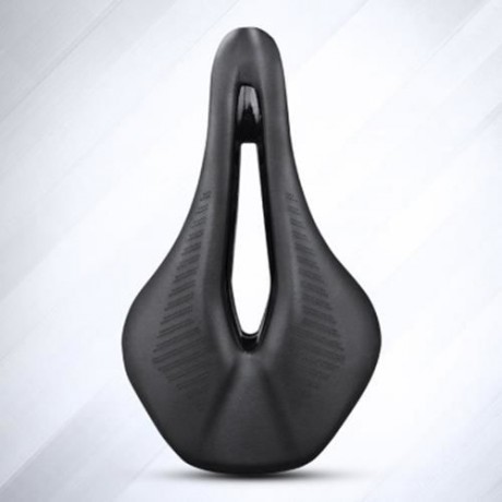 MICRO FIBER LEATHER MOLYBDENUM STEEL BIKE SADDLE HOLLOW CARBON BOW MOUNTAIN STRONG RACING 