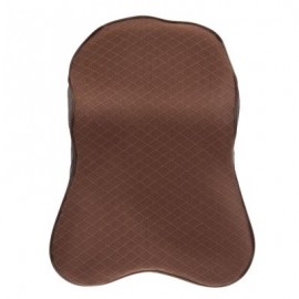 CAR SEAT 3D HEADREST PAD MEMORY FOAM PILLOW (COFFEE)