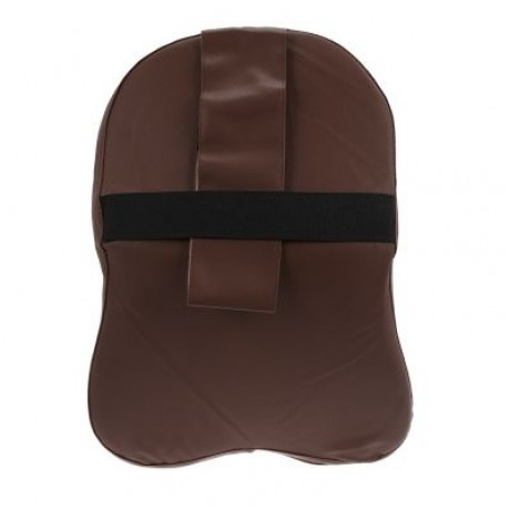 CAR SEAT 3D HEADREST PAD MEMORY FOAM PILLOW (COFFEE)