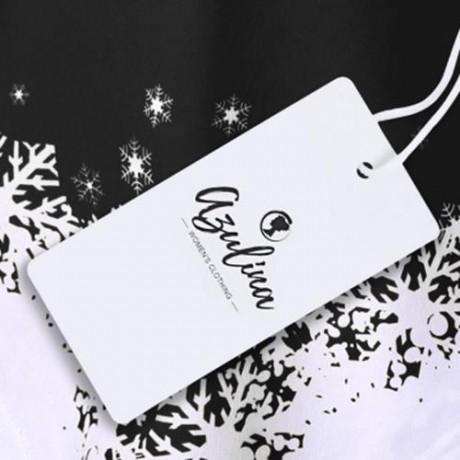 PLUS SIZE CHRISTMAS OFF THE SHOULDER ASYMMETRIC SWEATSHIRT (BLACK)