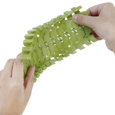 YALONGFA 96PCS NO.318 RACE TRACK ASSEMBLY (ARMY GREEN)
