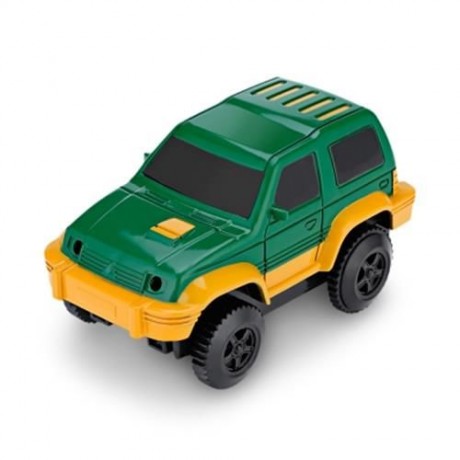 YALONGFA NO.358 48PCS DIY RACING TRACK ASSEMBLY (ARMY GREEN)
