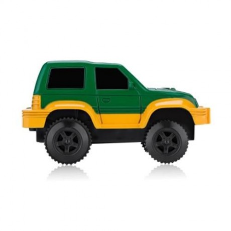 YALONGFA NO.358 48PCS DIY RACING TRACK ASSEMBLY (ARMY GREEN)