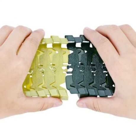 YALONGFA NO.358 96PCS RACE TRACK ASSEMBLY (ARMY GREEN)