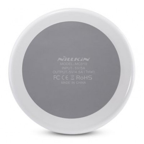 NILLKIN MC010 Multifunctional Qi Wireless Charger (WHITE)